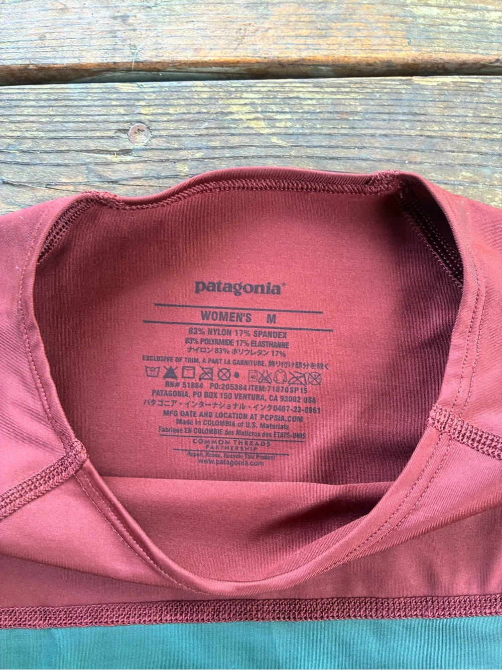 Patagonia Common Threads Base Layer - Picture 4 of 5